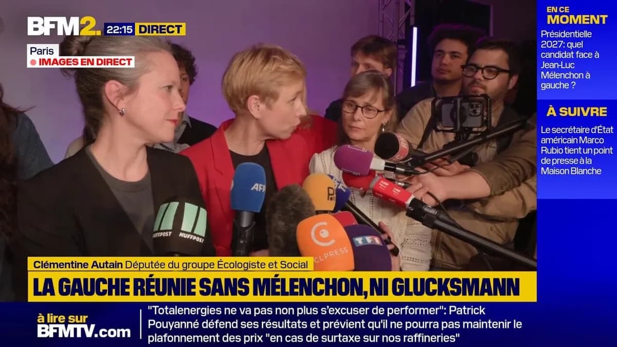 Présidentielle 2027 : Clémentine Autain confirme la candidature de Jean-Luc Mélenchon depuis 2022