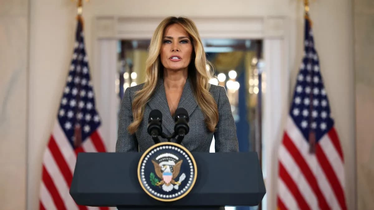 Melania Trump dément toute implication dans l’affaire Jeffrey Epstein