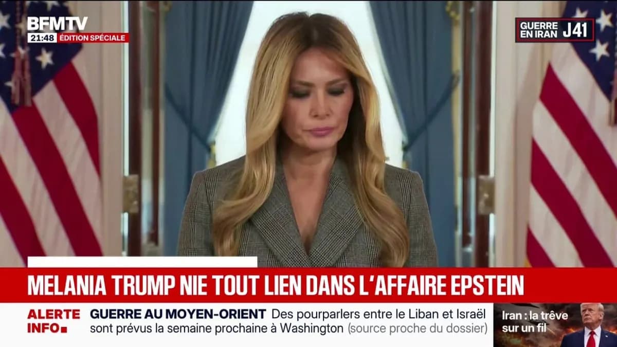 Melania Trump dément tout lien avec Jeffrey Epstein dans l’affaire controversée