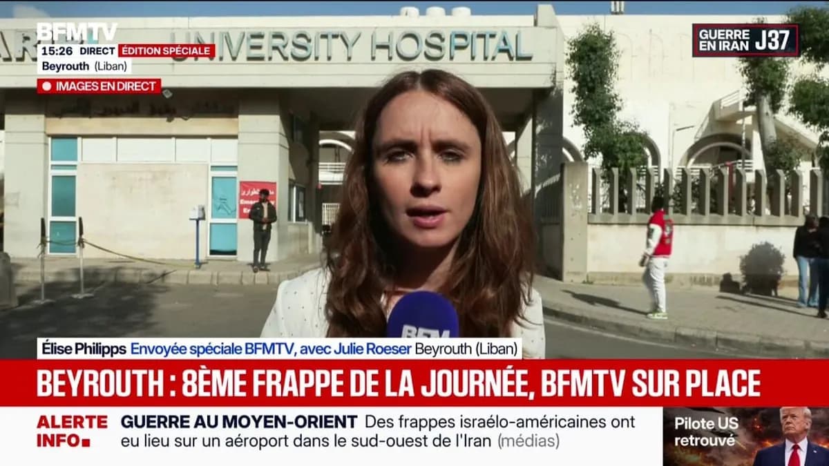 Conflit au Moyen-Orient : huit frappes aériennes israéliennes frappent Beyrouth, sept morts dans le sud du Liban