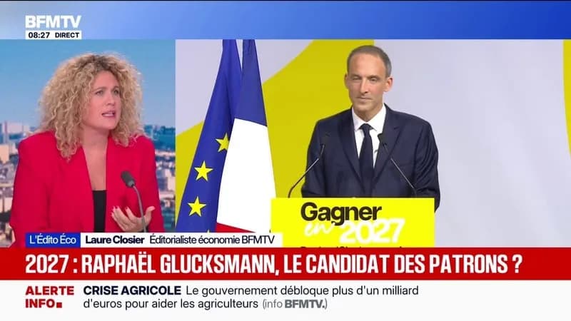Raphaël Glucksmann et la présidentielle : pourquoi le patronat français s'intéresse à lui