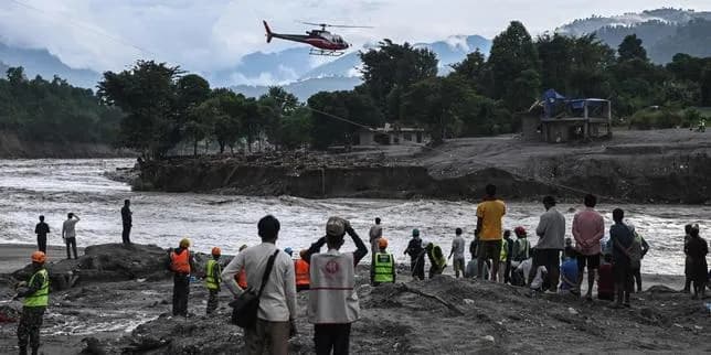 Inondations au Népal : un préjudice de 4 à 5 milliards de dollars et un appel à la justice climatique