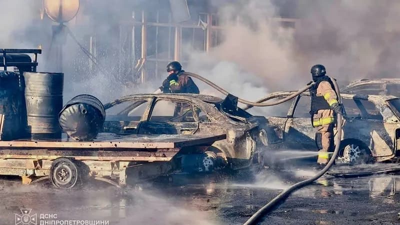 Frappe russe sur centre commercial à Pavolgrad : 4 morts, 60 blessés
