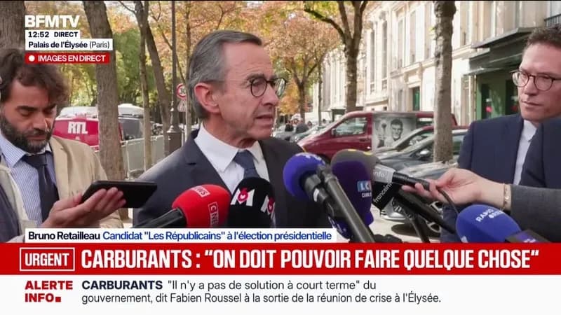Bruno Retailleau appelle à l'action après la réunion à l'Élysée sur le pouvoir d'achat