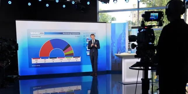 AfD en tête aux élections régionales du Mecklembourg-Poméranie-Occidentale