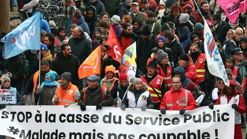 Grève des fonctionnaires : point d’indice gelé et suppressions chez France Travail