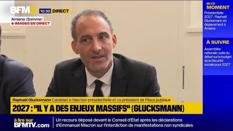 Raphaël Glucksmann explique son absence à la mobilisation d’Orléans contre le congrès du RN
