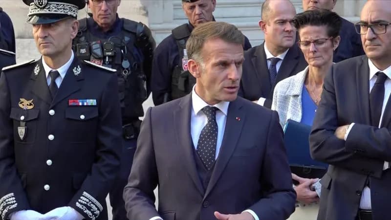 Macron qualifie d'anormal l'agitation sociale à six mois de la présidentielle