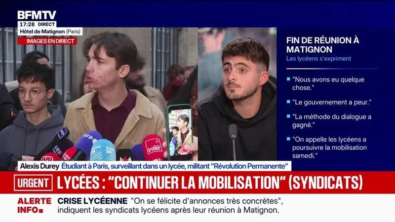 Alexis Durey critique les annonces de Sébastien Lecornu sur le mouvement étudiant