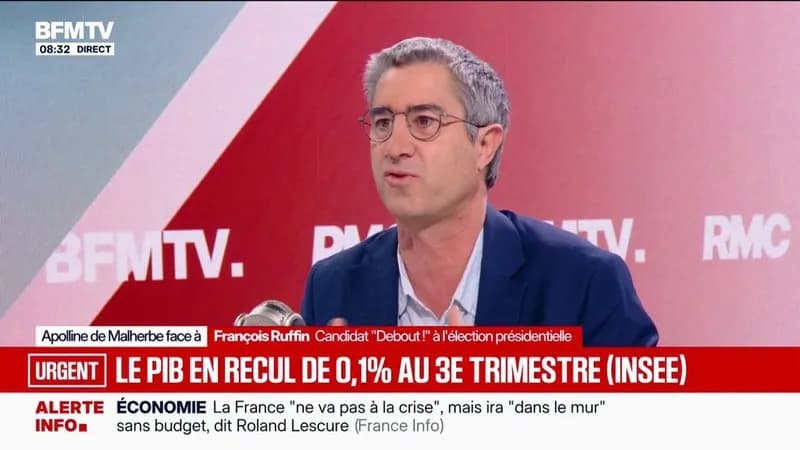 François Ruffin annonce une récession en France : impact sur la présidentielle