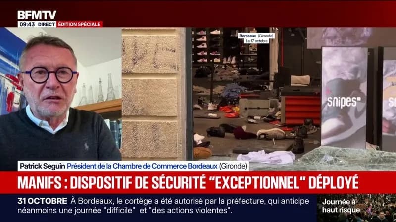 Bordeaux : près de 100 commerces vandalisés lors de la mobilisation du 31 octobre